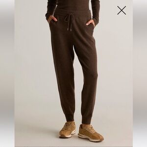 Quince Brown cashmere Pants